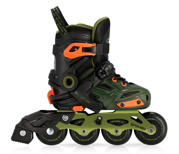 SPOKEY Łyżworolki Freespo Kids zielone (rozmiar 35-38) - 1038608 - zdjęcie 2